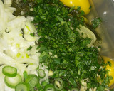 Foto del paso 2 de la receta: Torrejas/croquetas de acelga Mirta (fáciles)