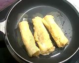A picture of step 12 of Yummy banana roll snacks.