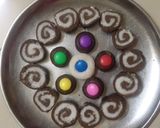 A picture of step 11 of Instant swiss roll.