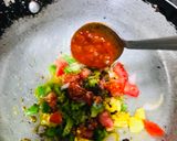 A picture of step 2 of Veg Roll.