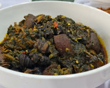 A picture of step 5 of Afang Soup 🍲.