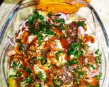 A picture of step 9 of Boondi Chana Chaat.