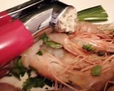 Une image de l'étape 4 de Gambas marinade au satay.