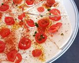 Une image de l'étape 3 de Wraps apéritifs fromage ail et fines herbes et sauce poivre tomates 🍅.