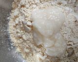 A picture of step 2 of Sattu laddoo.
