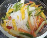 A picture of step 2 of Thai Rice Noodle Salad.