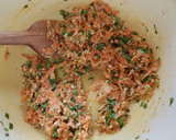 Foto del paso 3 de la receta: Tortitas de arroz y vegetales en freidora de aire