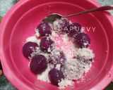 Foto langkah ke 6 dari resep KLEPON UBI Ungu dengan biang.
