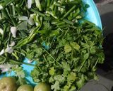 हरा लहसुन और आंवला चटनी (hara lahsun aur amla chutney recipe in Hindi) रेसिपी चरण 1 फोटो