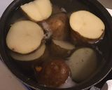 A picture of step 1 of California Farm Truffled Potato Soufflé.