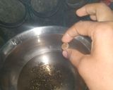 A picture of step 1 of Hajmola lemon Tea.