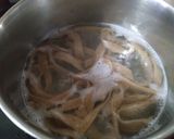 A picture of step 6 of Darsan (multi-flour honey noodls).