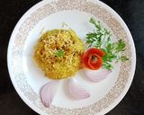 A picture of step 5 of Prawns poha.