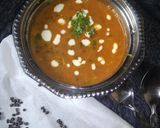 A picture of step 11 of Dal Bukhara/ Dal Phaktooni.