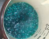 Foto langkah ke 2 dari resep Blue Sago Pudding.
