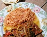 Foto del paso 6 de la receta: Guiso de bistec a mi estilo y sopa de fideo para acompañar