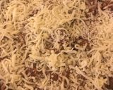 A picture of step 4 of Paccheri al ragú napoletano (Pasta with a ragú sauce from Naples).