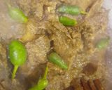 A picture of step 5 of Beef karahi (kali mirch wali).