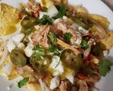 A picture of step 9 of BBQ Pulled Pork Nachos.