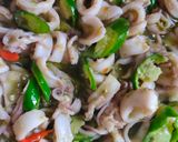 Foto langkah ke 4 dari resep Cumi sambel ijo.