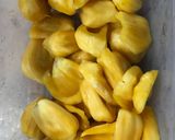 Hình bước làm 1 của món Sinh tố mít