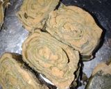 A picture of step 7 of Steam arvii leaves.