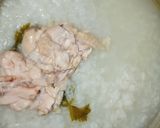 Foto langkah ke 2 dari resep Bubur Ayam Seledri mpasi 1y tumbuh gigi.