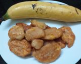 A picture of step 7 of Tea Time Banana Fritters.