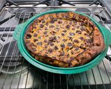 Une image de l'étape 12 de Clafoutis aux cerises, miel et vanille.