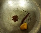 A picture of step 1 of MINT, GINGER AND CINNAMON KEHWA for cold.