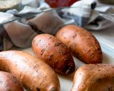 Édesburgonya csónak (gluténmentes, paleo) recept fázis 1 fotója