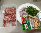 รูปขั้นตอนการทำที่ 1 ของ ลาบหมู