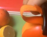 Une image de l'étape 2 de 🎄Panna 🥛cotta🥭 mangue 🍈kaki🍧 coco🥥.