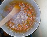 A picture of step 8 of Raw Plantains with Beef.