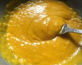 A picture of step 5 of Mango Kheer and Puri.