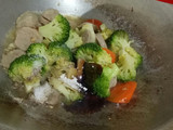 Capcay Salmon (MPASI 10 bulan)