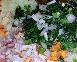 A picture of step 3 of Potato Seekh Kabab.
