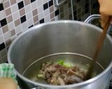 Foto langkah ke 10 dari resep Mie Ayam Hijau/Ijo Homemade.
