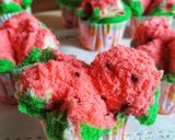 Foto langkah ke 7 dari resep Bolo Kukus Mekar Semangka.