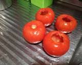 Foto del paso 1 de la receta: Tomate relleno con atún y verduras