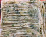 A picture of step 4 of Pan fried opened Potato Sandwich.