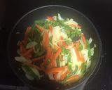 Foto del paso 2 de la receta Wok de pescado blanco y verduras