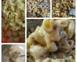 A picture of step 6 of White sauce pasta.
