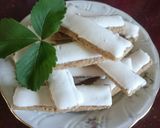 Diós, fehér mázas stangli (glutén és laktózmentes) recept fázis 3 fotója