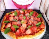 Une image de l'étape 4 de Tarte fine aux fraises.