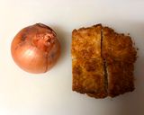 A picture of step 1 of Japanese Pork Cutlet with Egg.