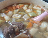 Foto langkah ke 3 dari resep Sayur Asem Terong Iga.