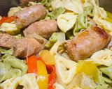 A picture of step 6 of Italian Sausage in White Wine Sauce.
