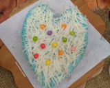 Foto langkah ke 7 dari resep Bolu kukus ombre love in blue.