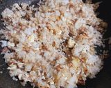 Hình bước làm 1 của món Cơm chiên trứng pate